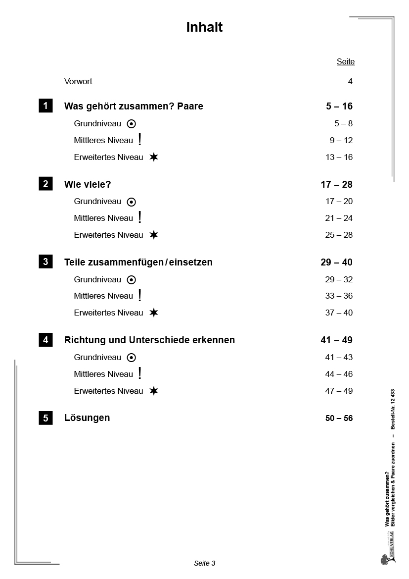 Was gehört zusammen?