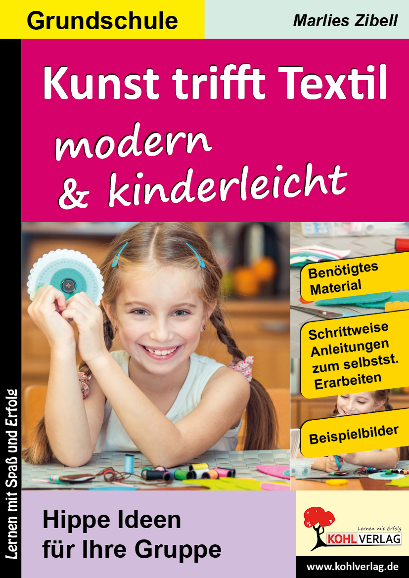 Kunst trifft Textil ... modern & kinderleicht