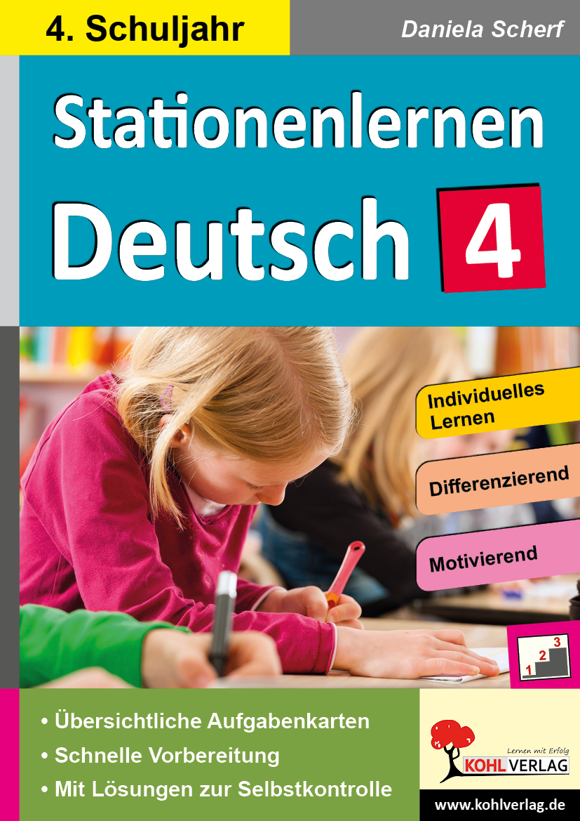 Stationenlernen Deutsch / Klasse 4