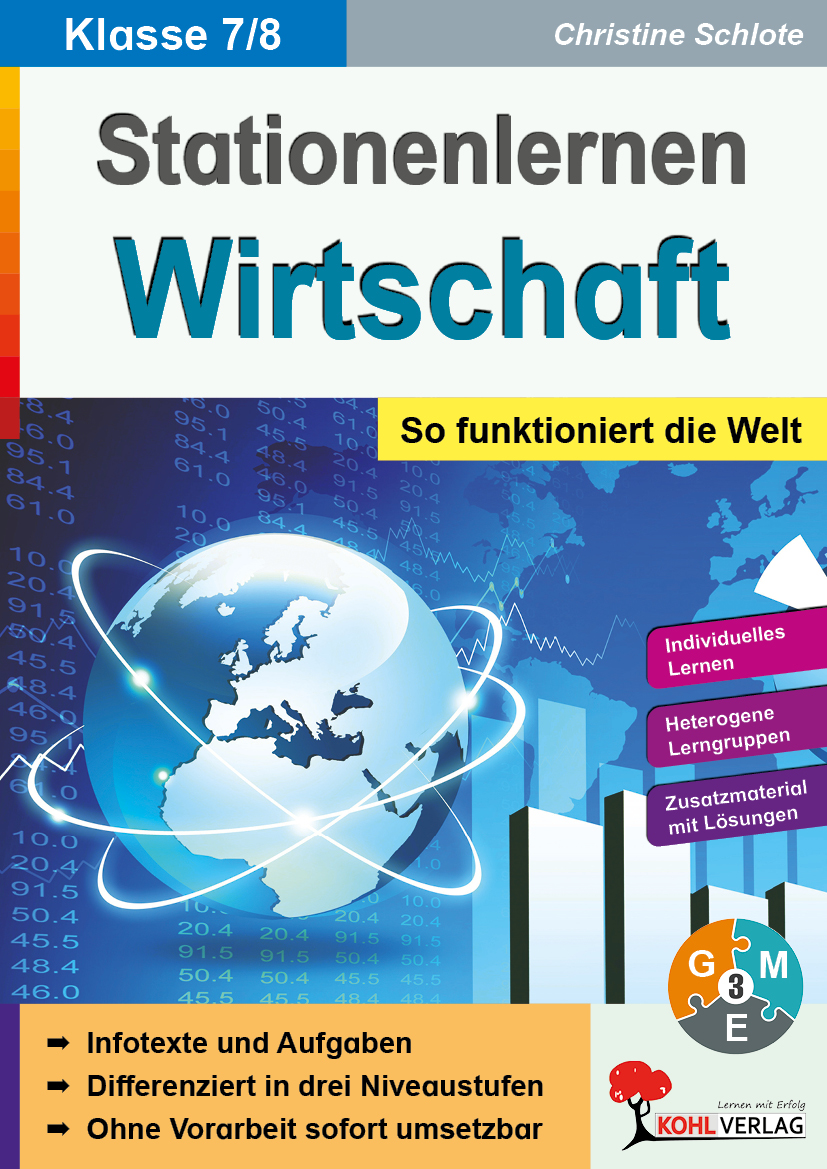 Stationenlernen Wirtschaft / Klasse 7-8