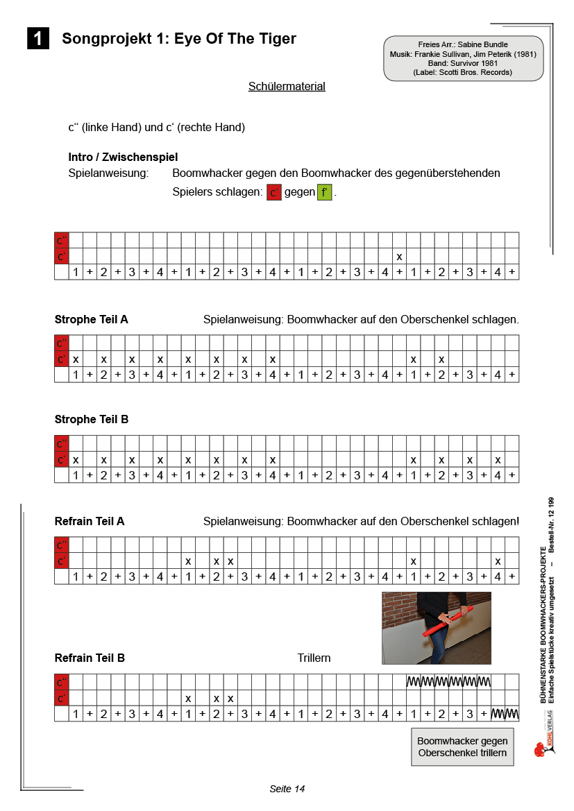 Bühnenstarke Boomwhacker-Projekte