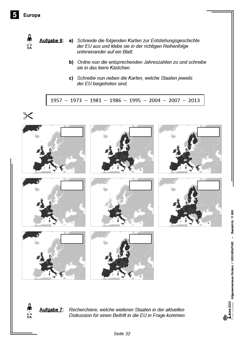 Allgemeinwissen fördern ERDKUNDE