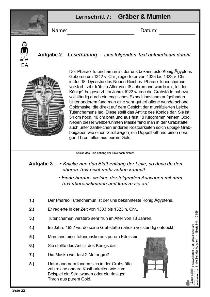 Lernwerkstatt Die Ägypter