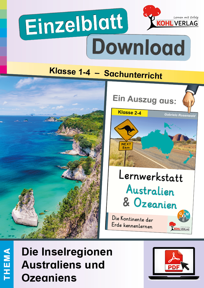 Lernwerkstatt Australien und Ozeanien / Die Inselregionen Australiens & Ozeaniens