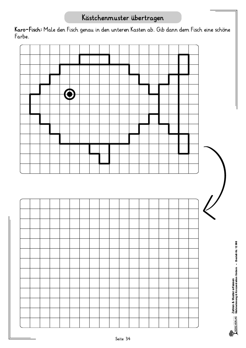 Formen nachvollziehen / Grundschule