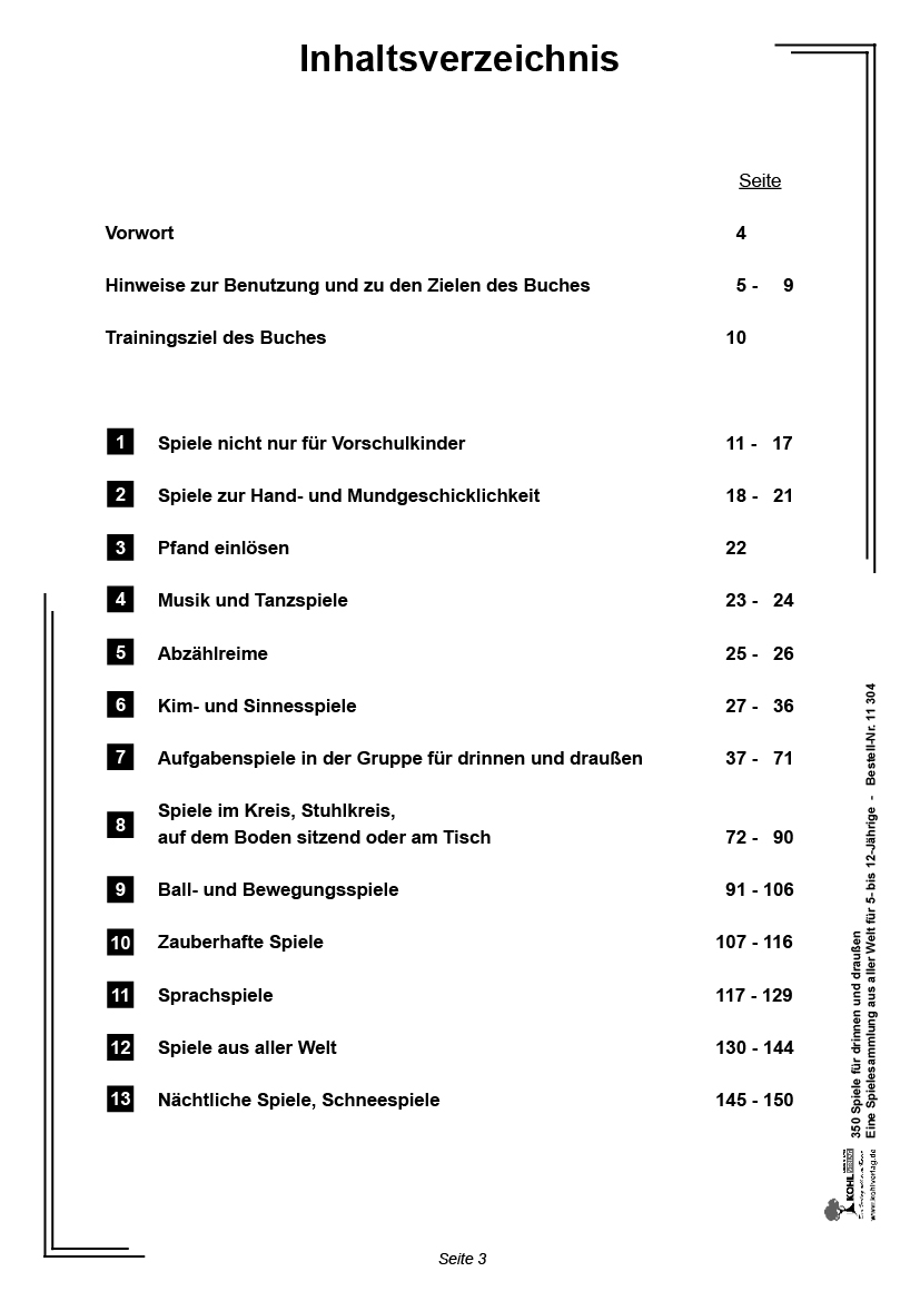 350 Spiele für drinnen und draußen