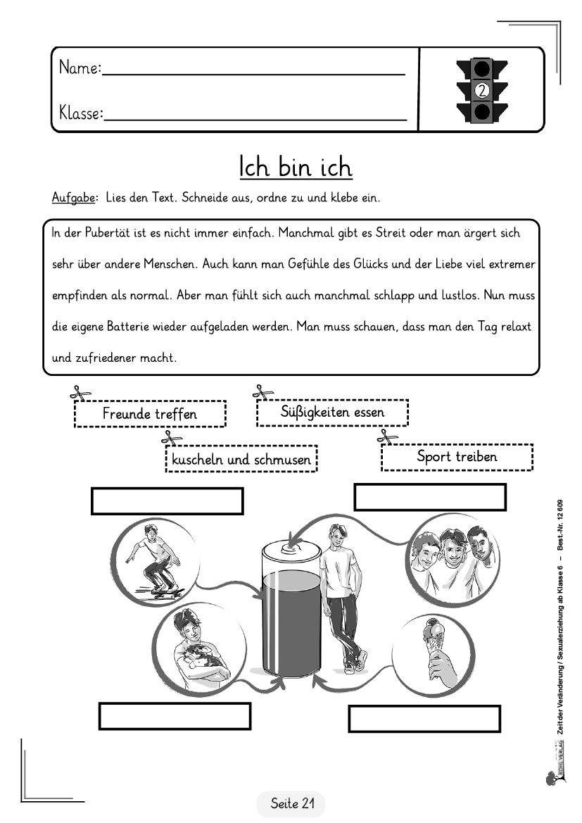 Zeit der Veränderung / Sexualerziehung ab Klasse 6