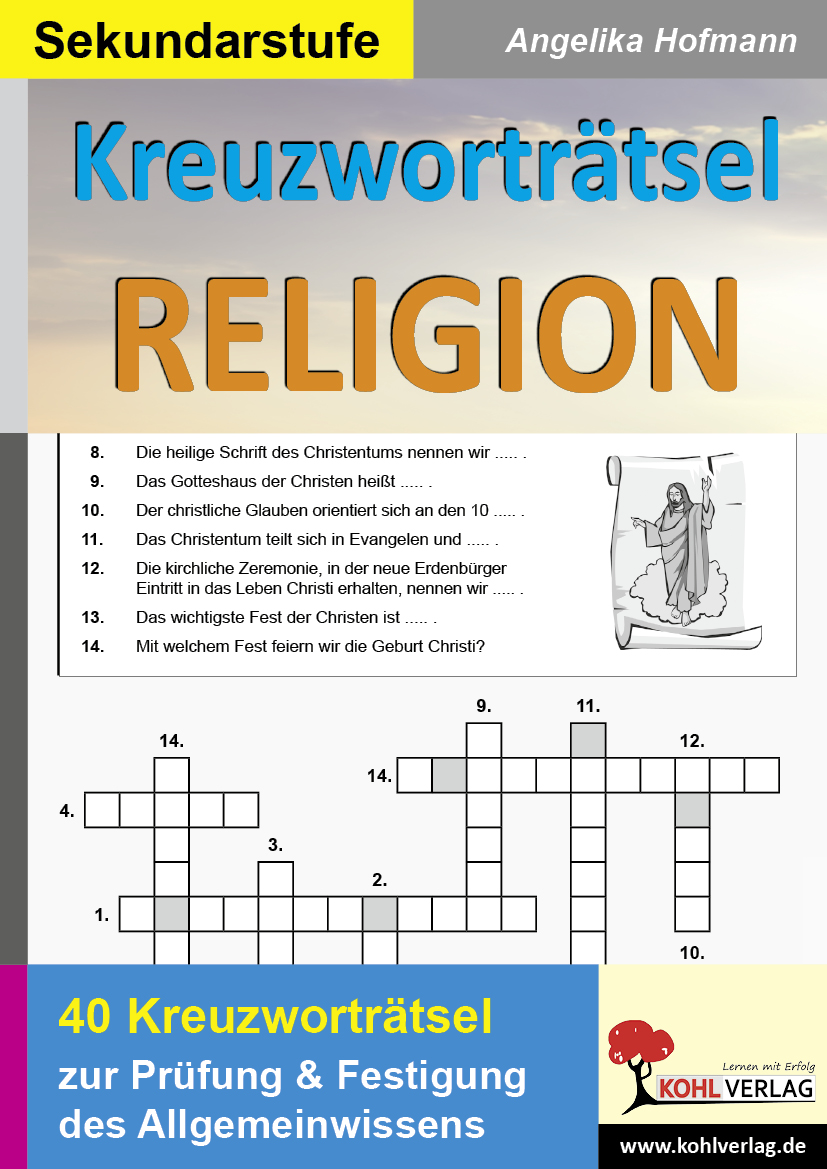 Kreuzworträtsel Religion Kreuzworträtsel Religion