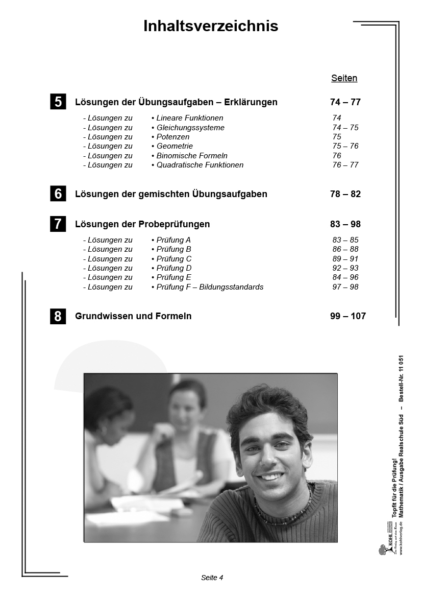 Topfit für die Prüfung / Mathematik