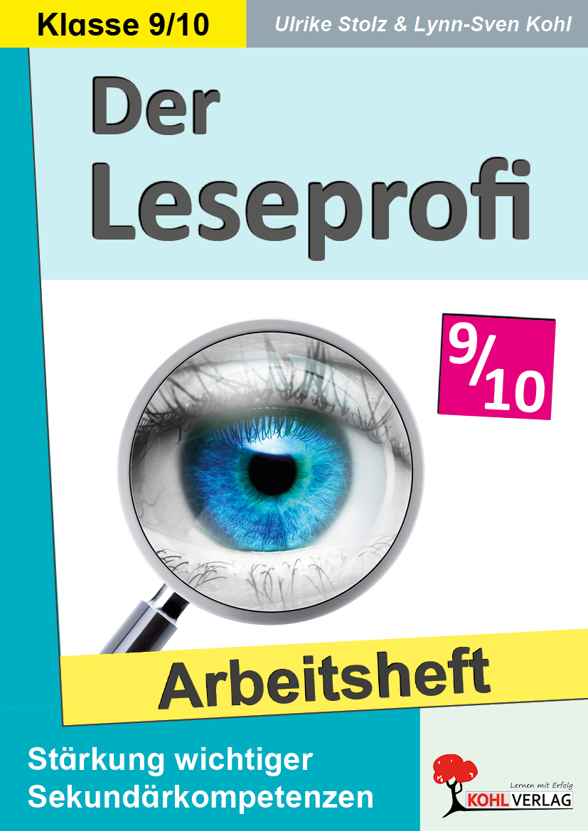 Der Leseprofi - Arbeitsheft / Klasse 9-10