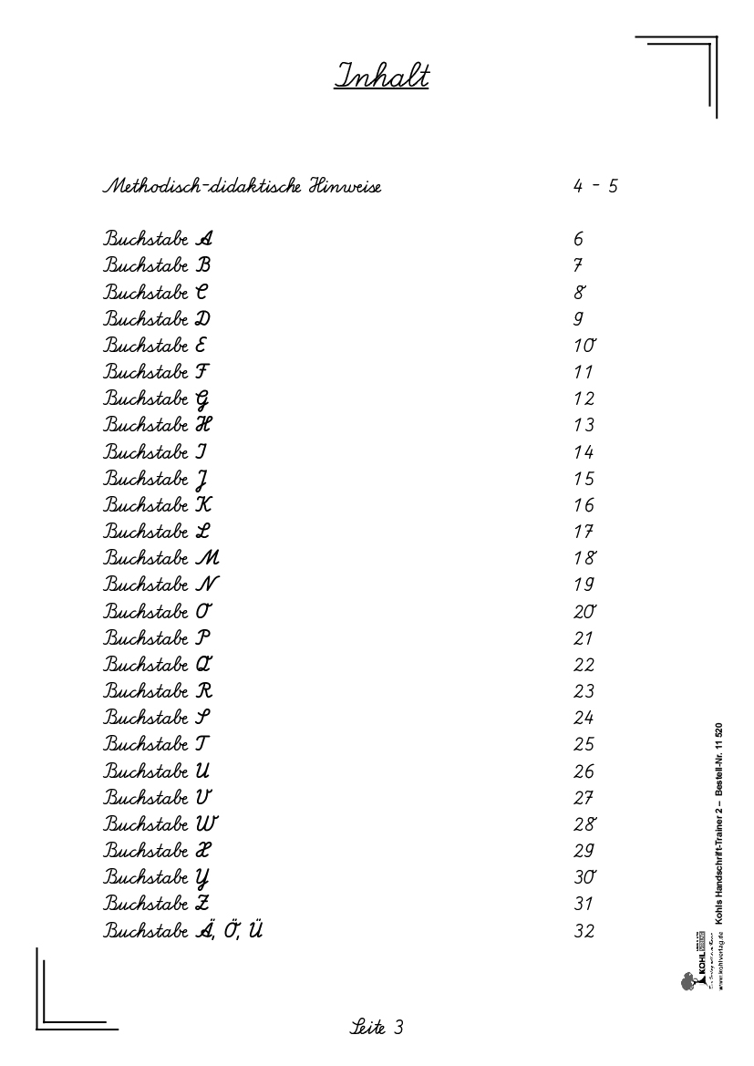 Handschrift-Trainer 2 - BASISBAND