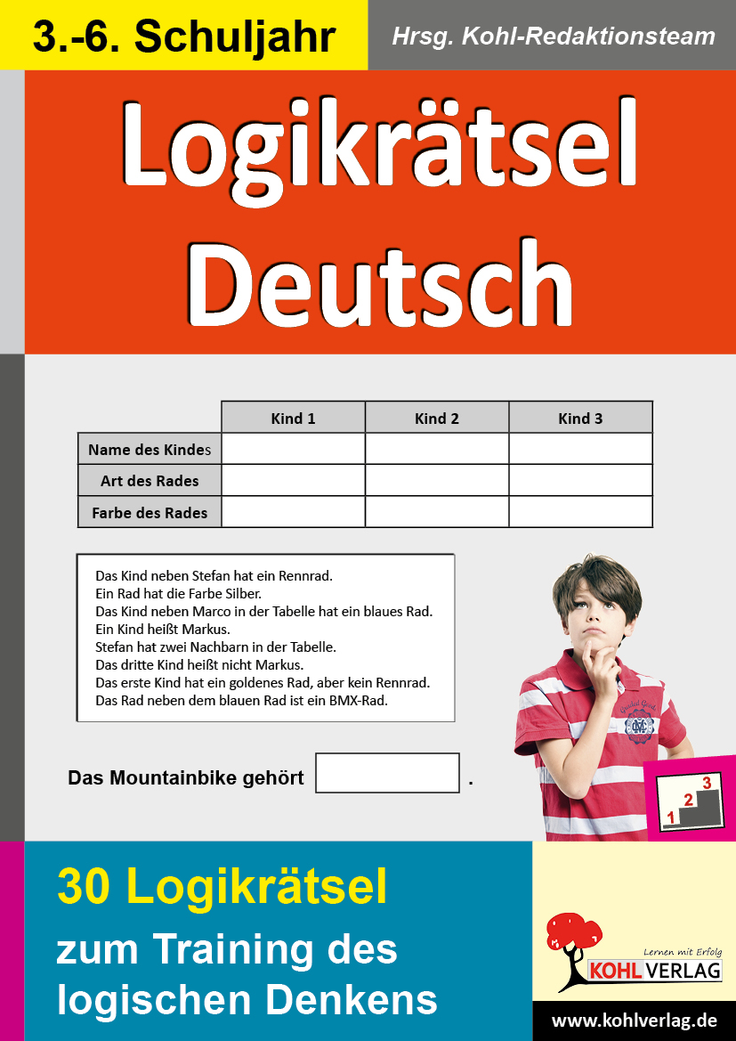 Logikrätsel Deutsch - Pfiffige Logicals zum Training des logischen Denkens