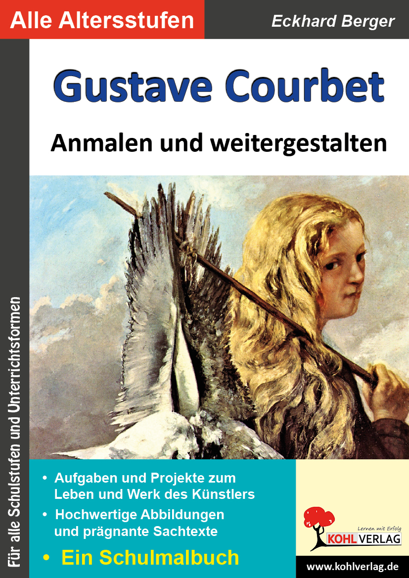 Gustave Courbet anmalen und weitergestalten