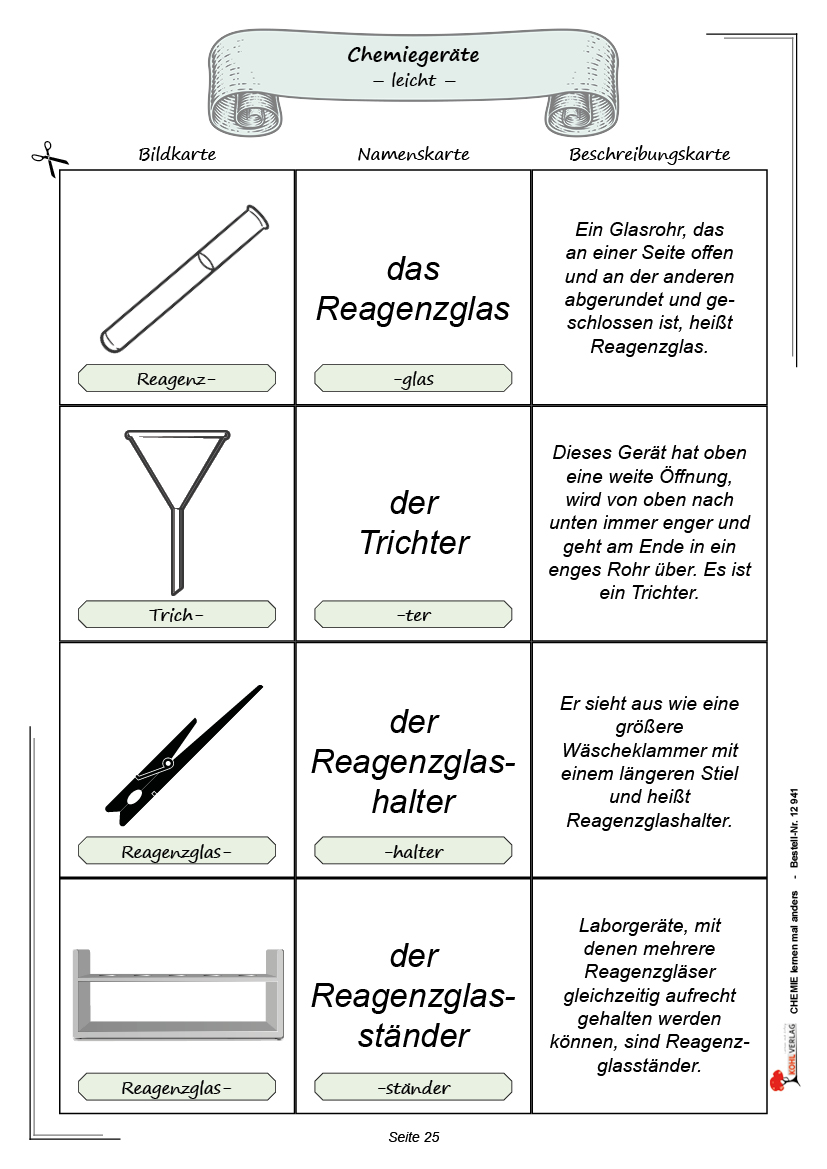 Chemie lernen mal anders