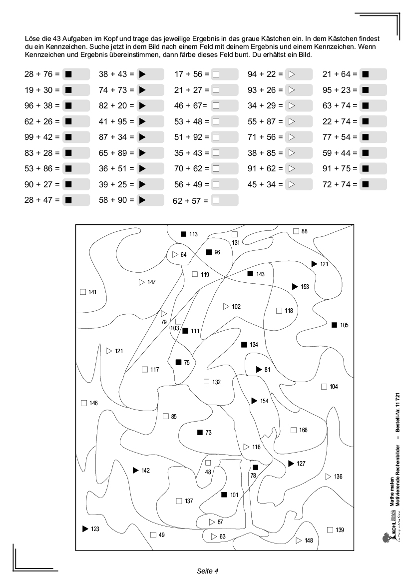 Mathe malen - Motivierende Rechenbilder