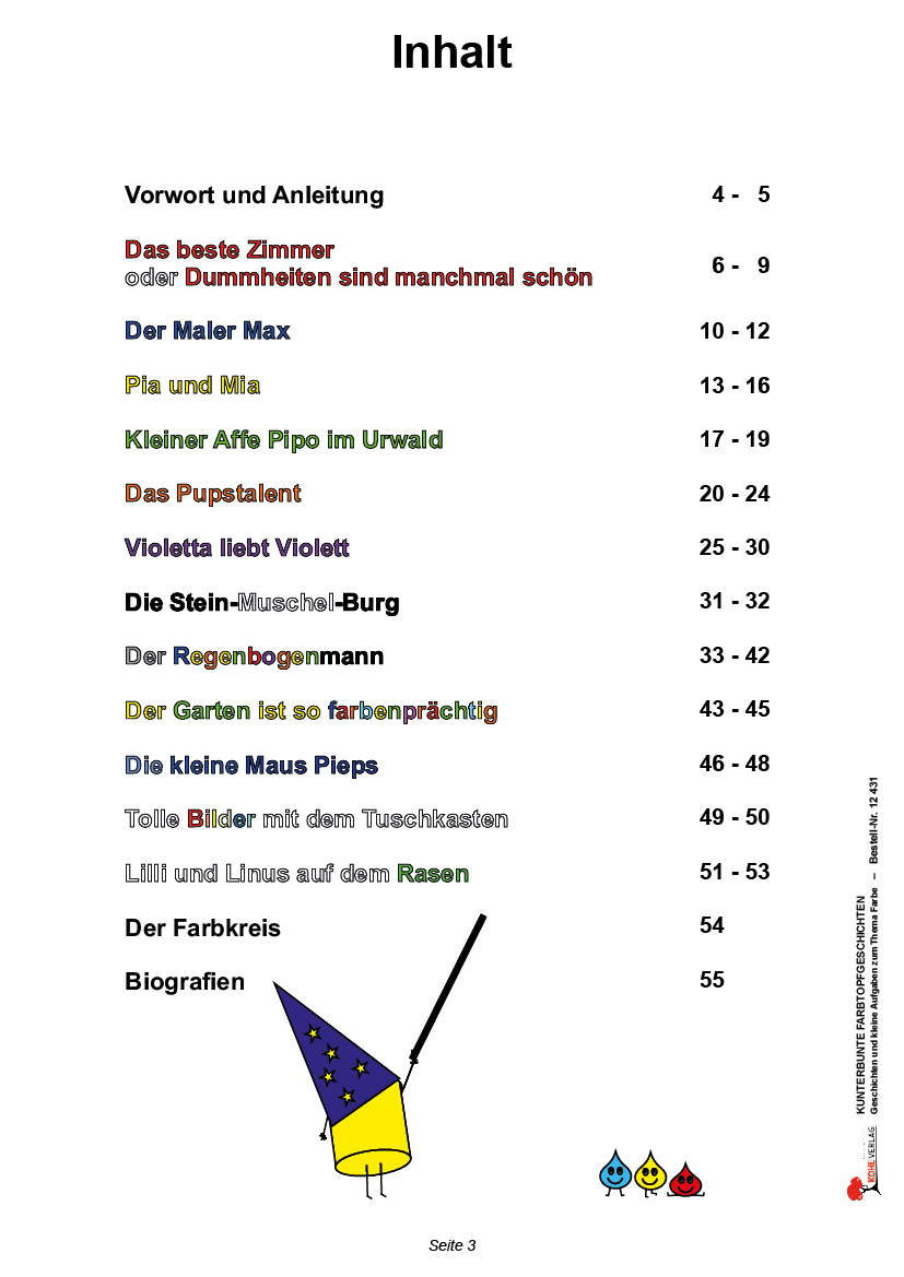 Kunterbunte Farbtopfgeschichten