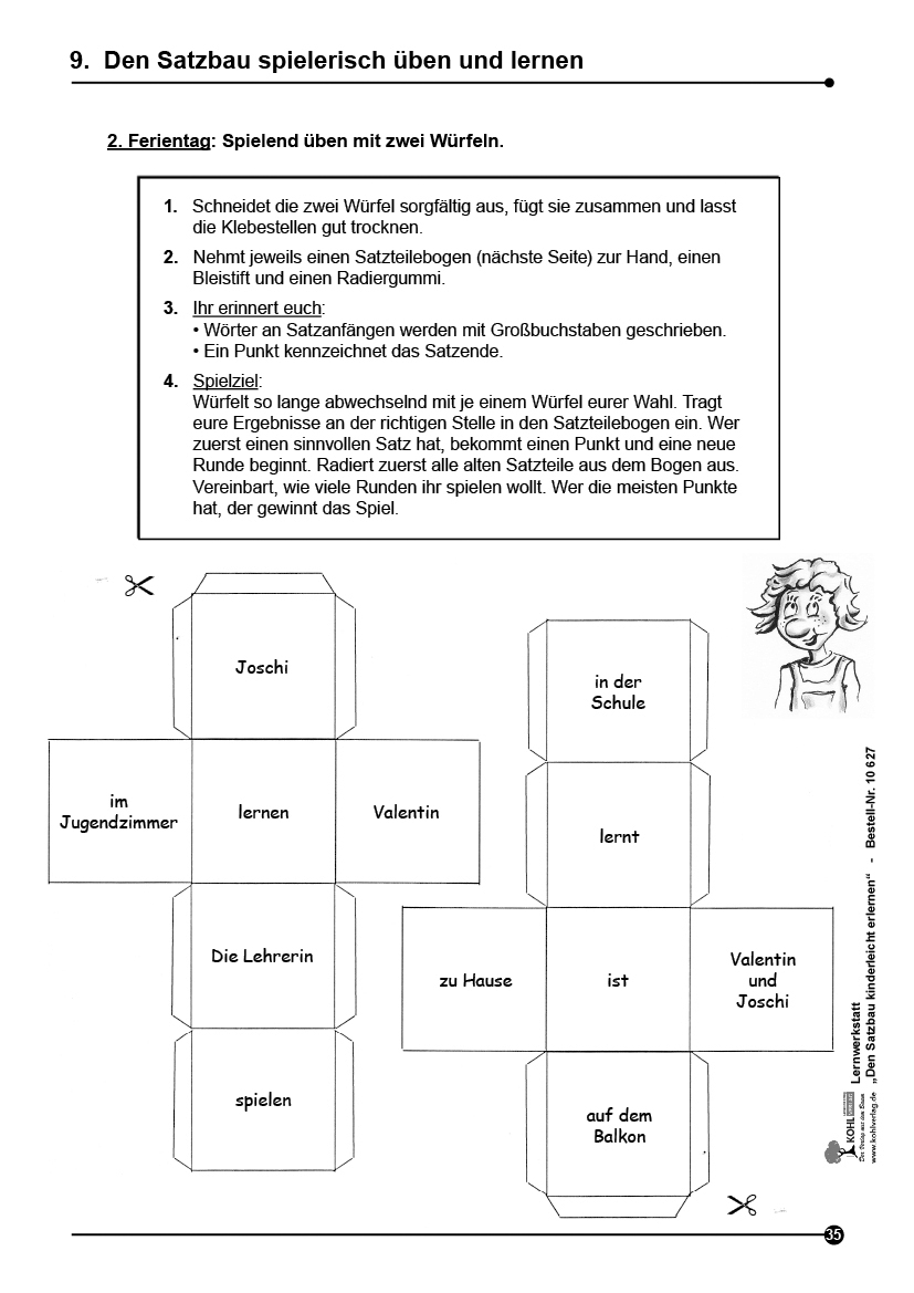 Den Satzbau kinderleicht erlernen