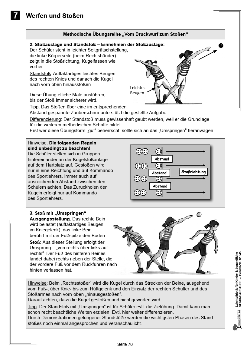 Leichtathletik für Kinder & Jugendliche / Sekundarstufe