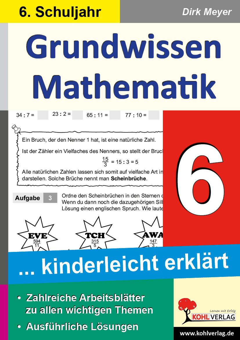 Grundwissen Mathematik / Klasse 6