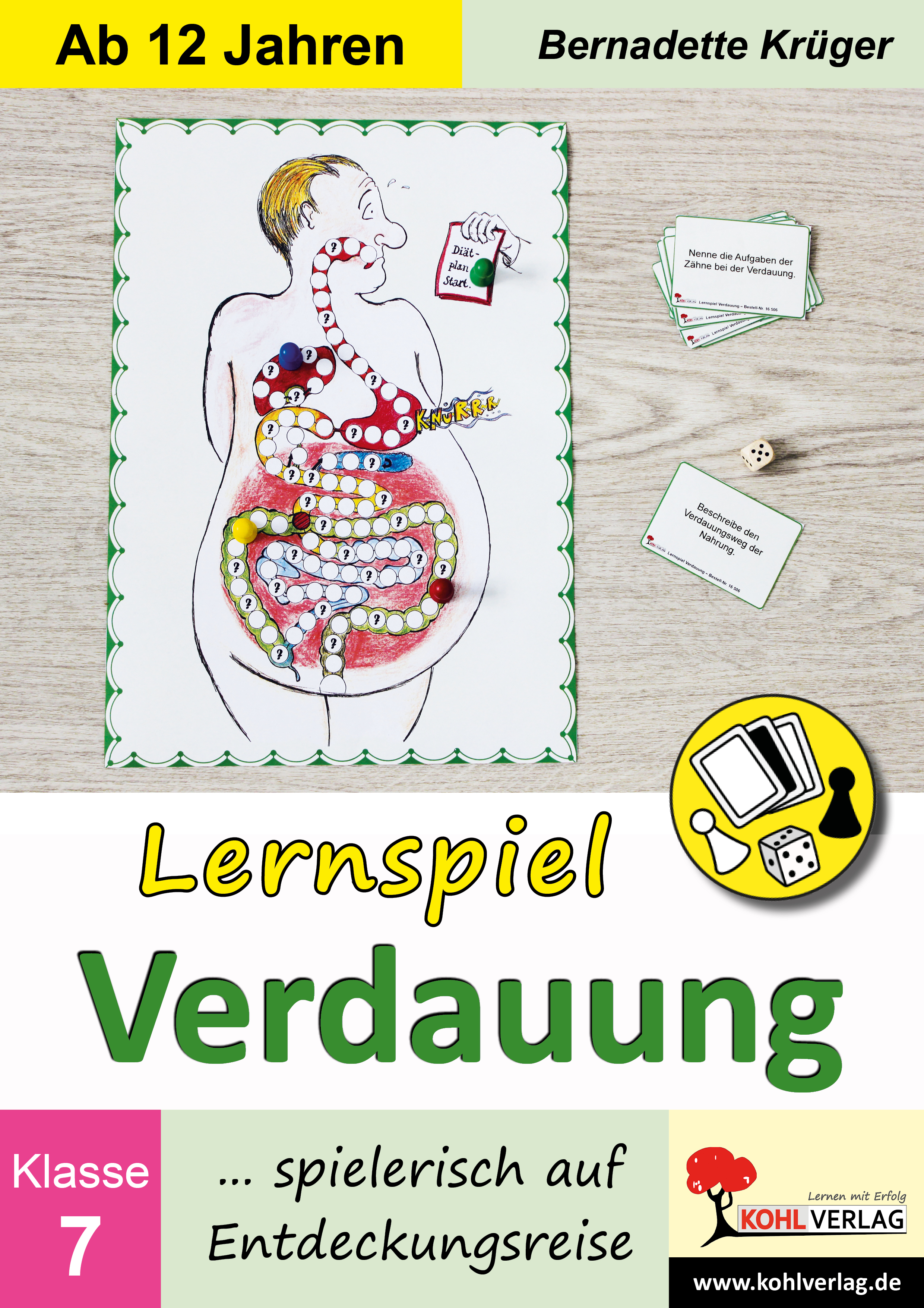 Lernspiel Verdauung  (ab 12 Jahren)