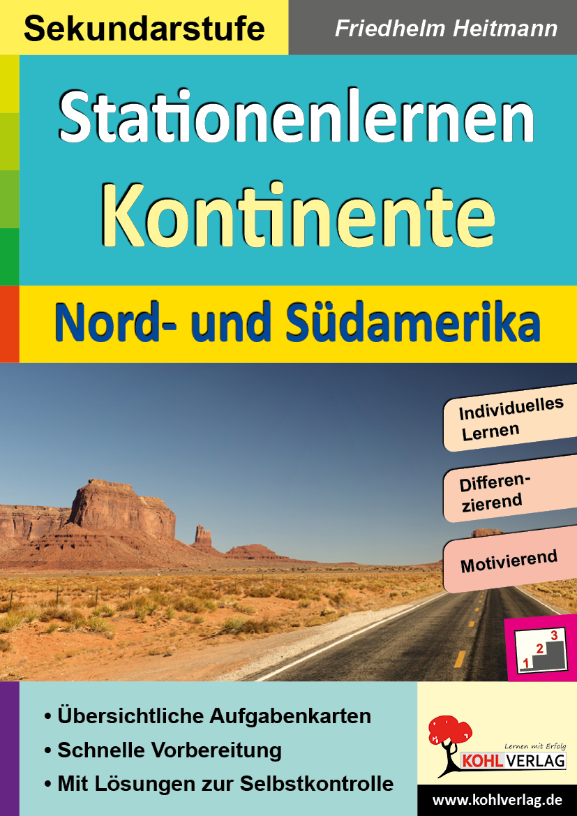 Stationenlernen Kontinente / Nord- und Südamerika