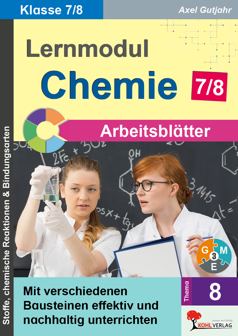 Lernmodul 8: Chemie - Klasse 7/8  /  Arbeitsblätter