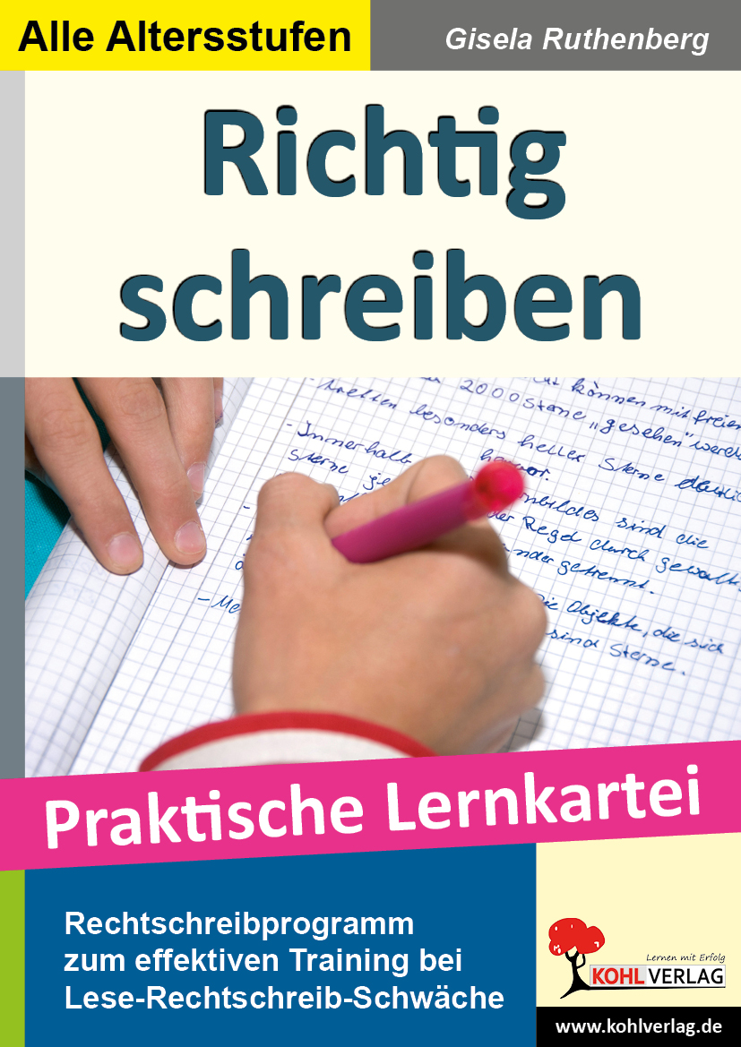 Richtig schreiben - Praktische Lernkartei