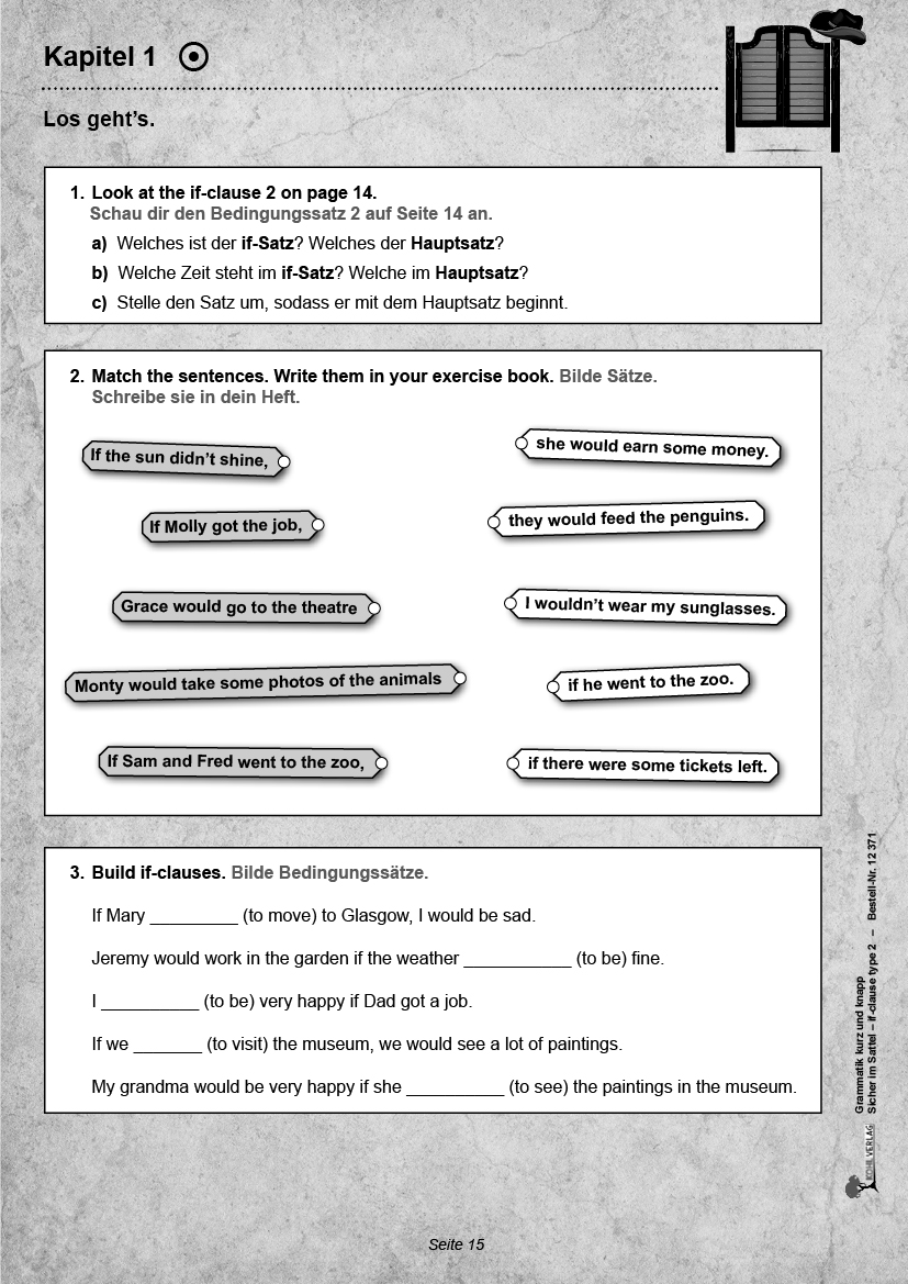 Englische Grammatik kurz & knapp / Band 2: if-clauses II