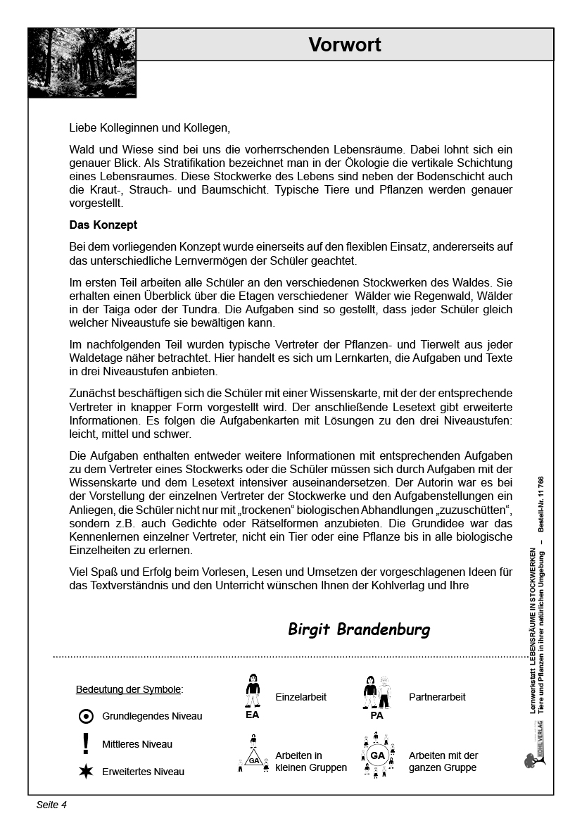 Lernwerkstatt Lebensräume in Stockwerken