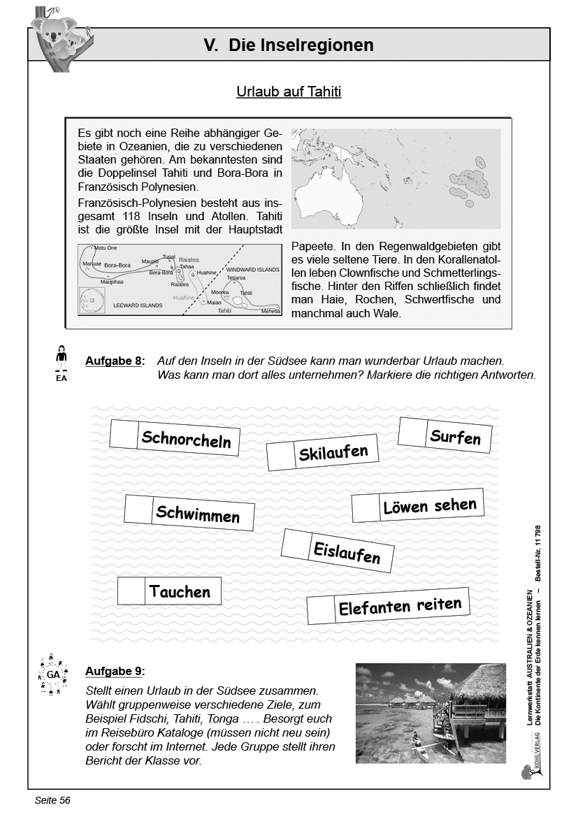 Lernwerkstatt AUSTRALIEN & OZEANIEN