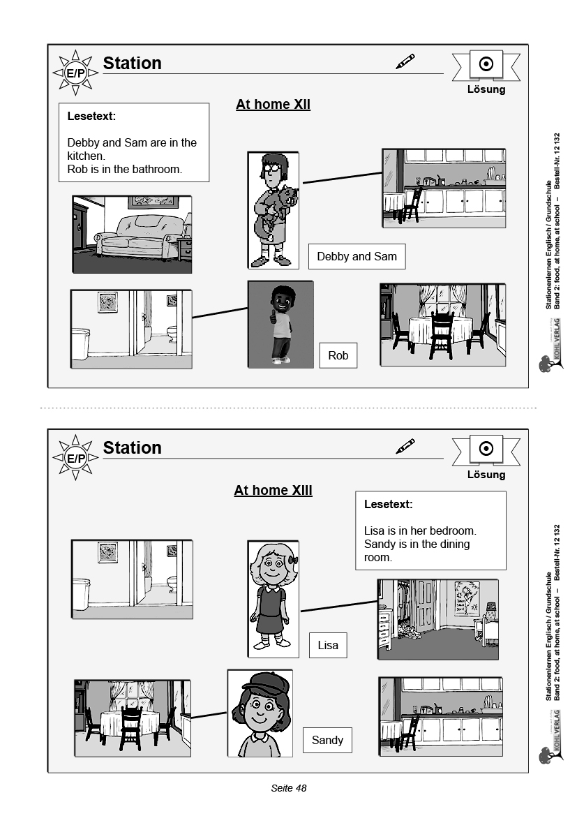 Stationenlernen Englisch II