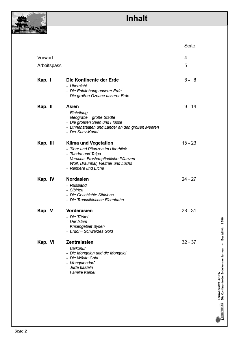 Lernwerkstatt ASIEN