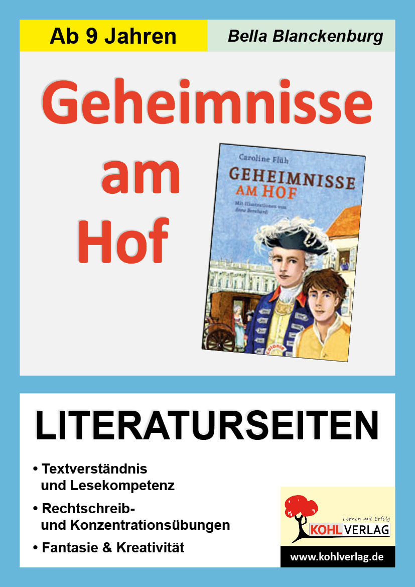 Geheimnisse am Hof - Literaturseiten