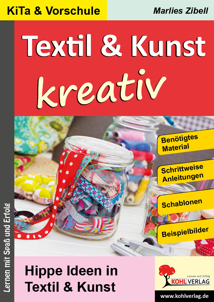 Textil & Kunst kreativ - Hippe Ideen in Textil & Kunst