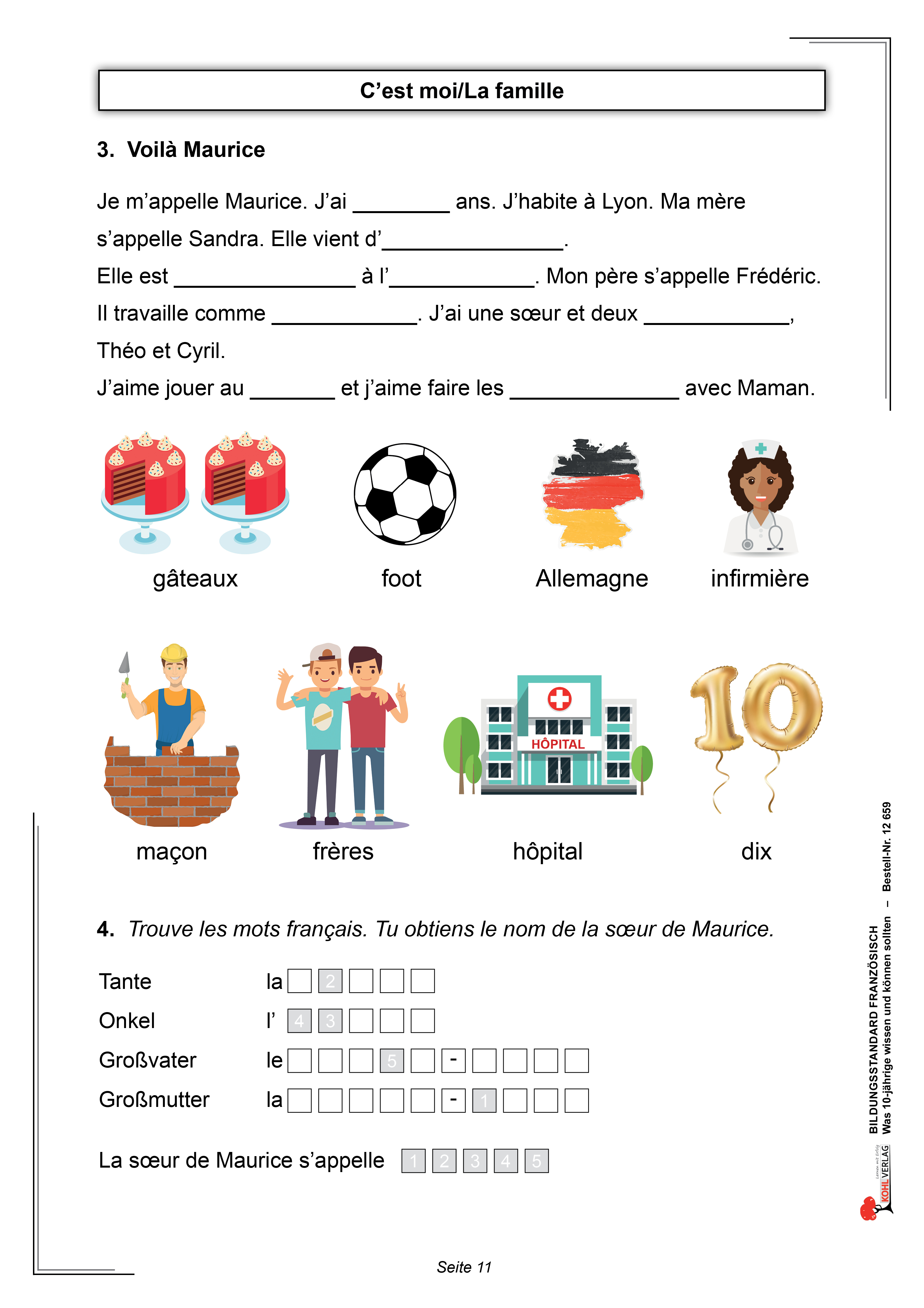Bildungsstandard Französisch / Klasse 4