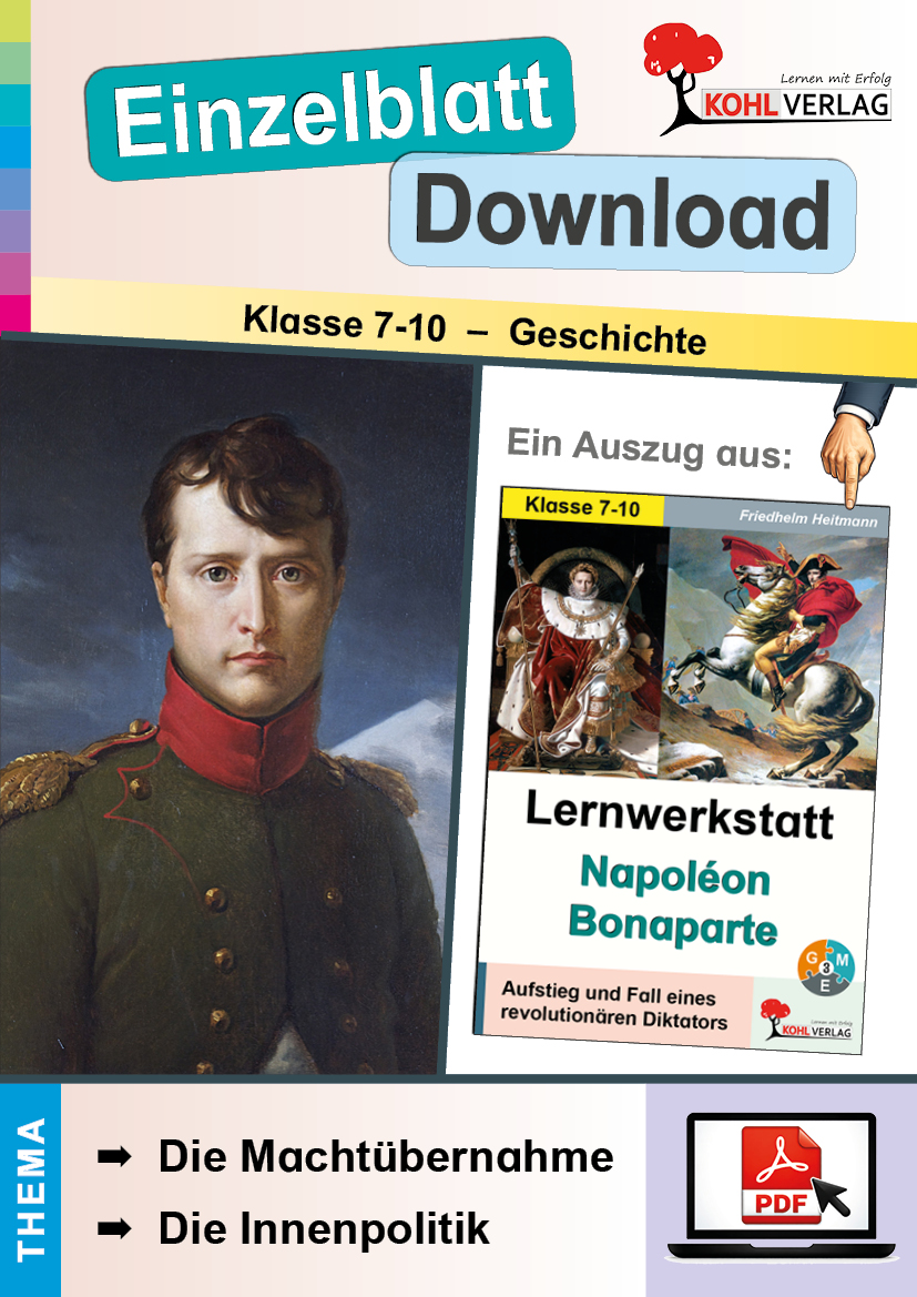 Lernwerkstatt Napoleon Bonaparte  /  Machtübernahme & Innenpolitik