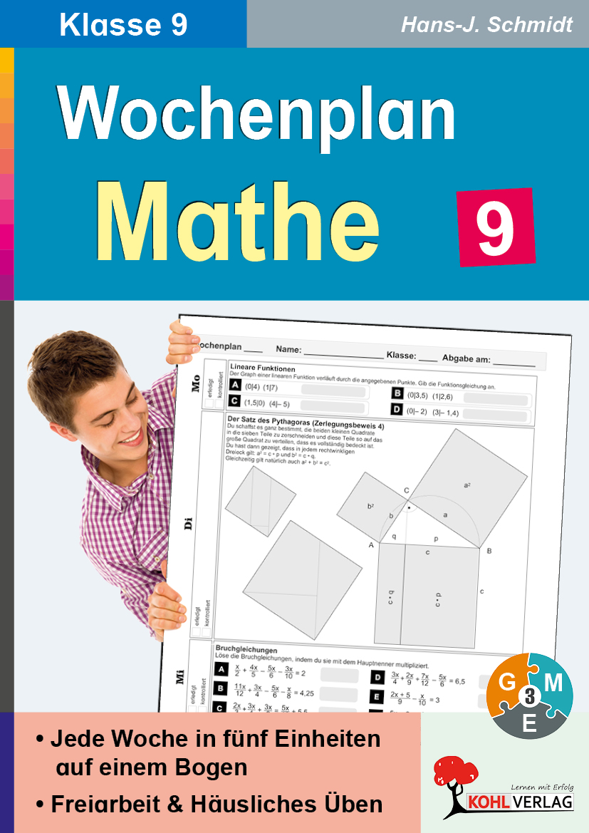 Wochenplan Mathe / Klasse 9