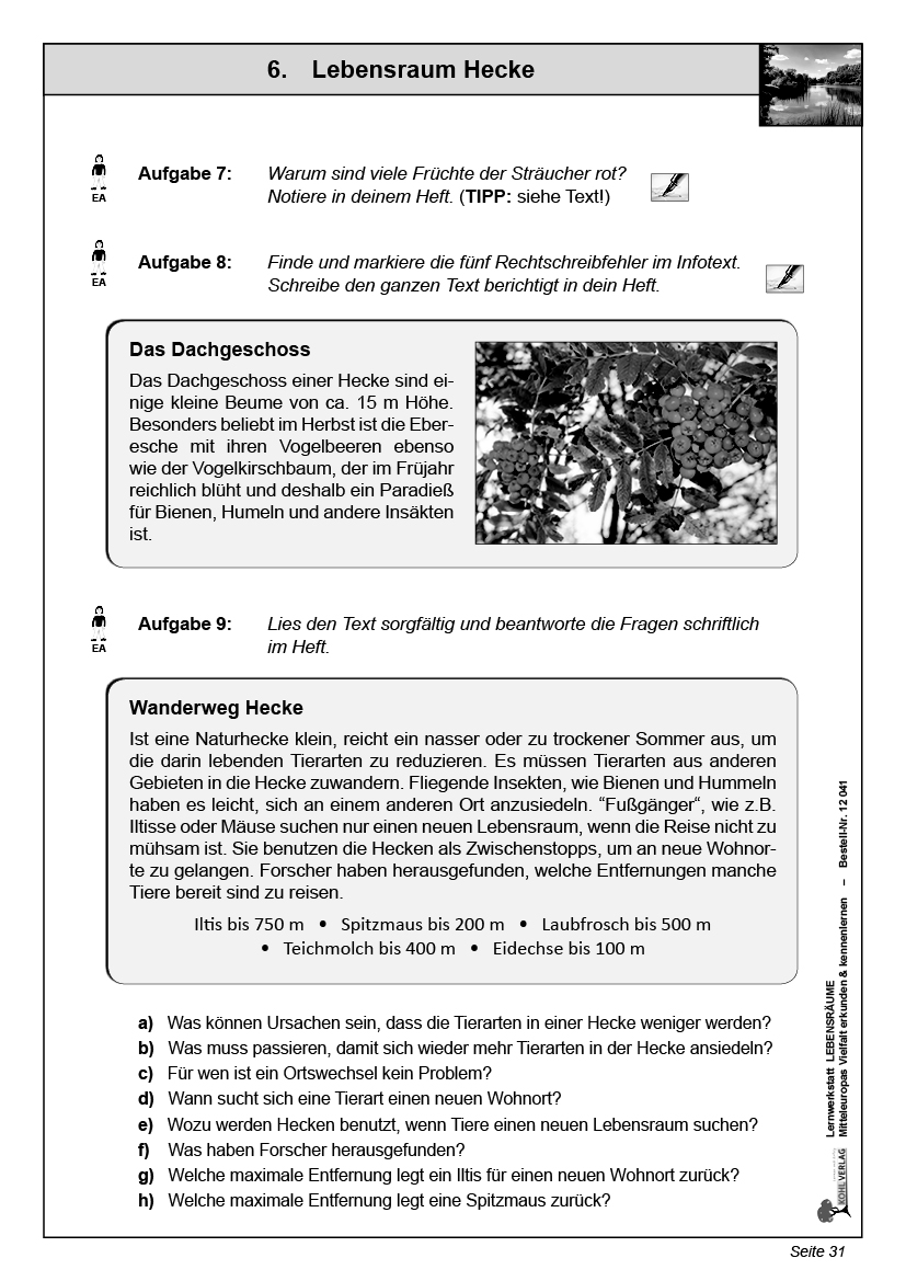 Lernwerkstatt Lebensräume