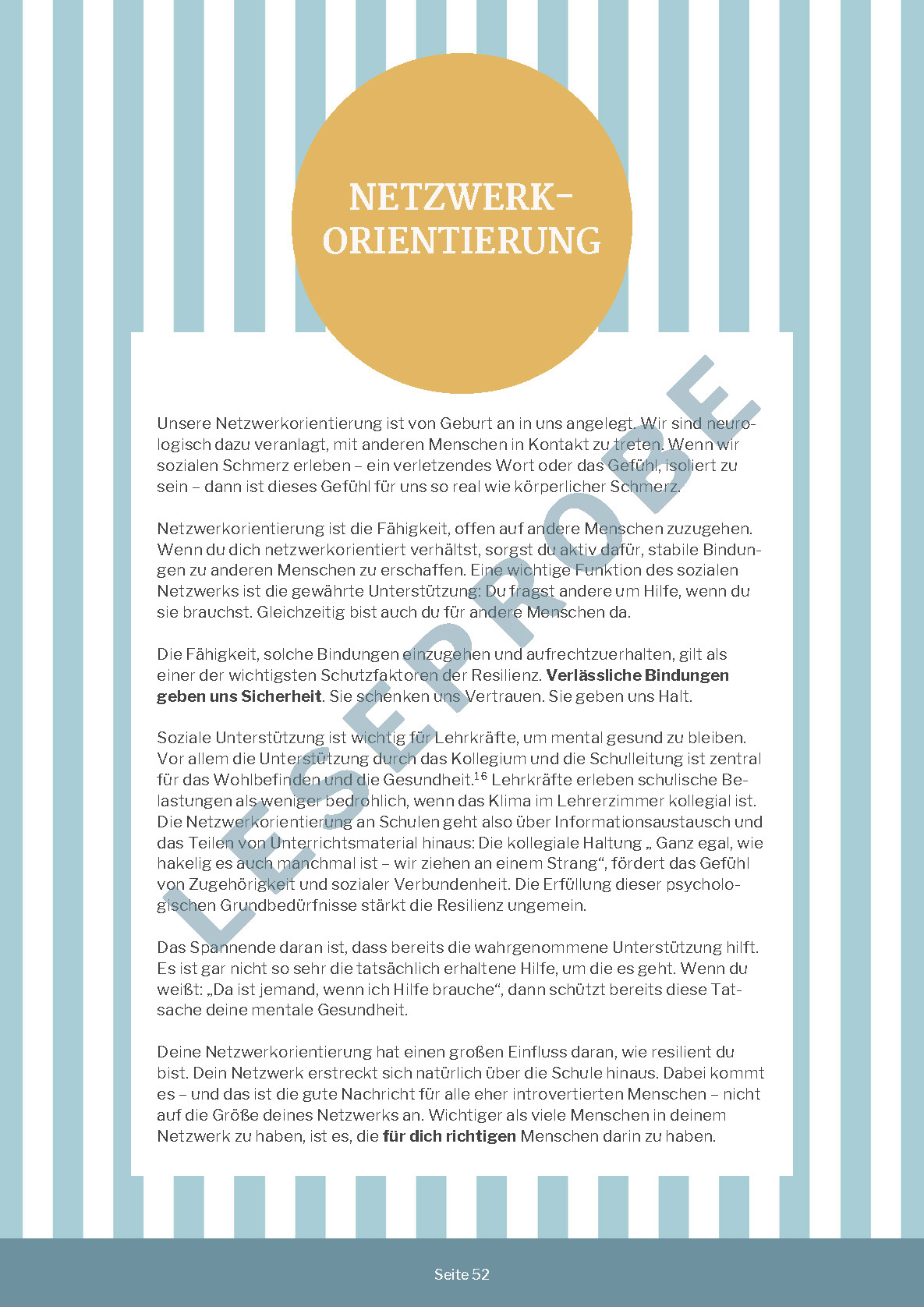 Resilienz – dein Weg zur gelassenen Lehrkraft Resilienz – dein Weg zur gelassenen Lehrkraft