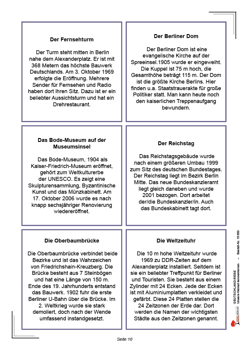 Deutschland-Reise Deutschland-Reise