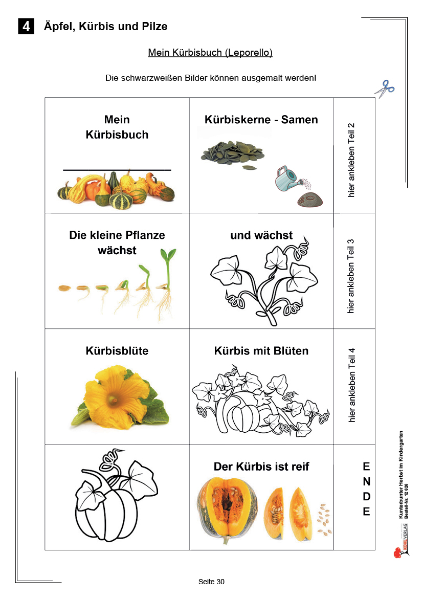 Kunterbunter Herbst im Kindergarten