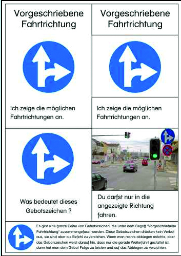 Verkehrszeichen kennenlernen