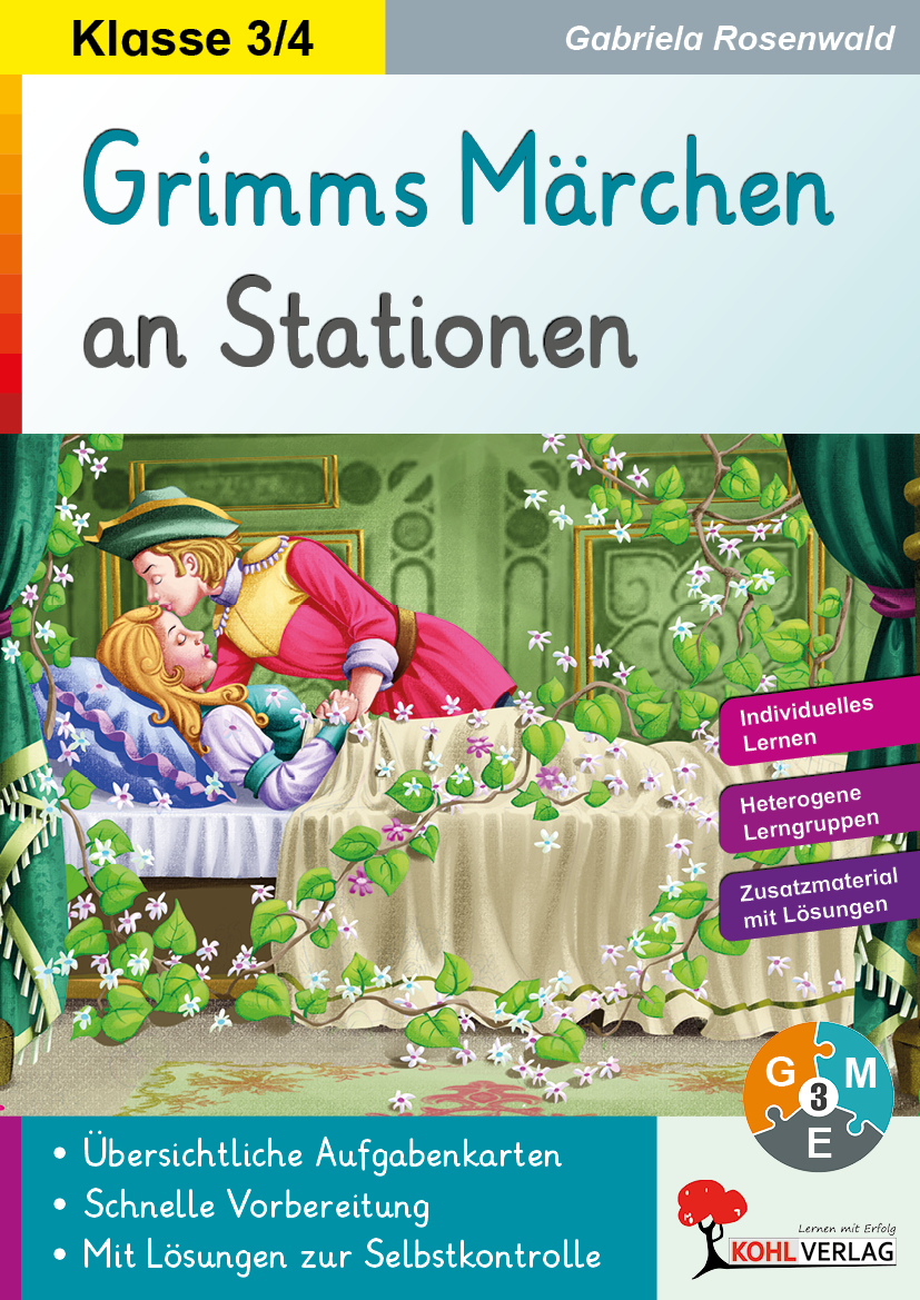 Grimms Märchen an Stationen / Klasse 3-4