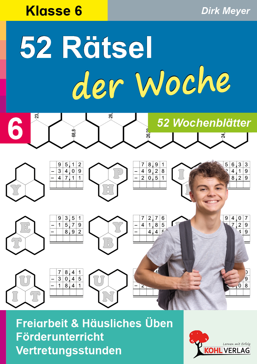 52 Rätsel der Woche / Klasse 6