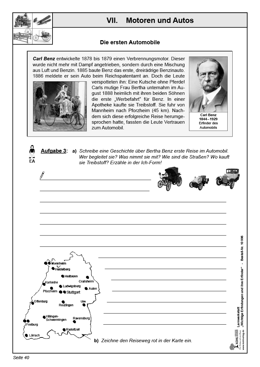 Lernwerkstatt Wichtige Erfindungen Und Ihre Erfinder - Bedeutende  Erfindungen Vom Rad Bis Zum Internet