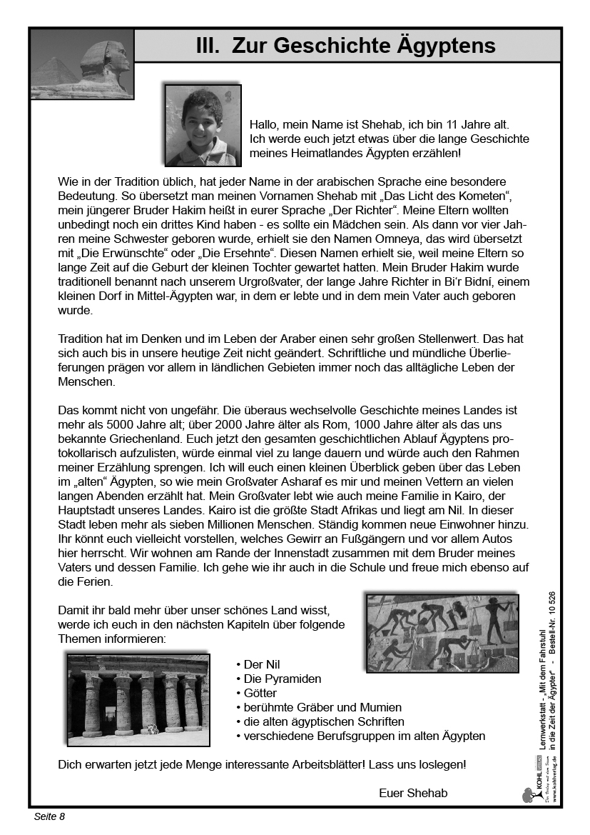 Lernwerkstatt Die Ägypter Lernwerkstatt Die Ägypter