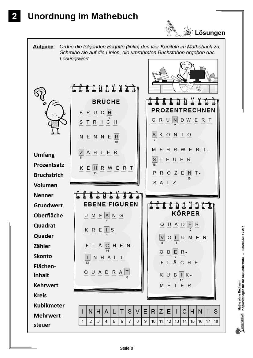 Mathe ohne Rechnen