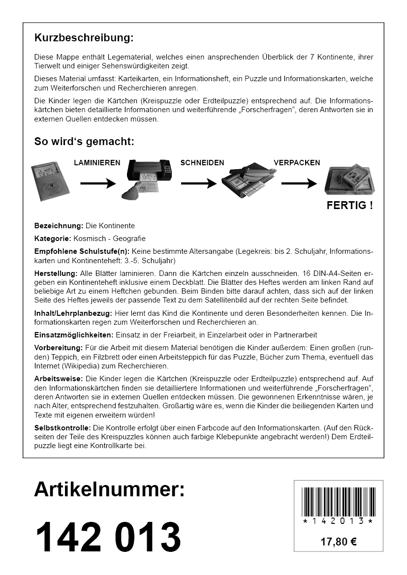 Die Kontinente - Unterwegs auf der ganzen Welt