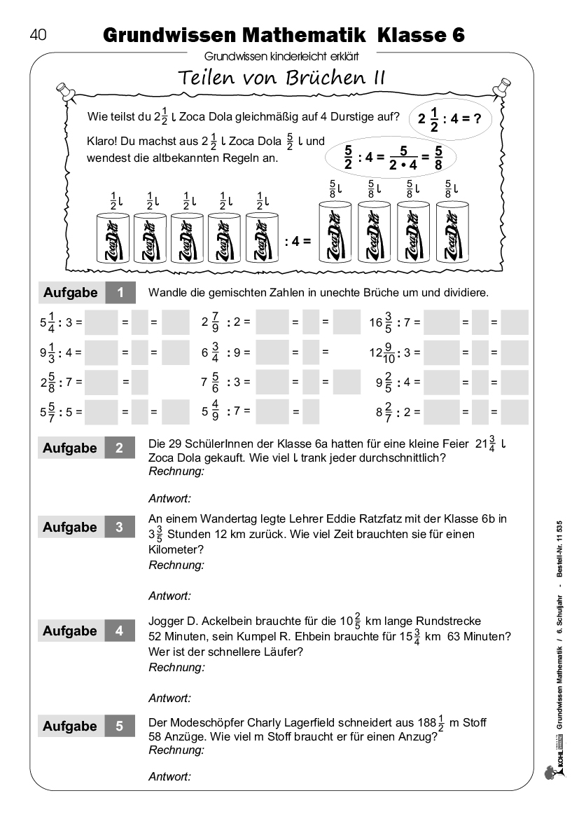 Grundwissen Mathematik / Klasse 6