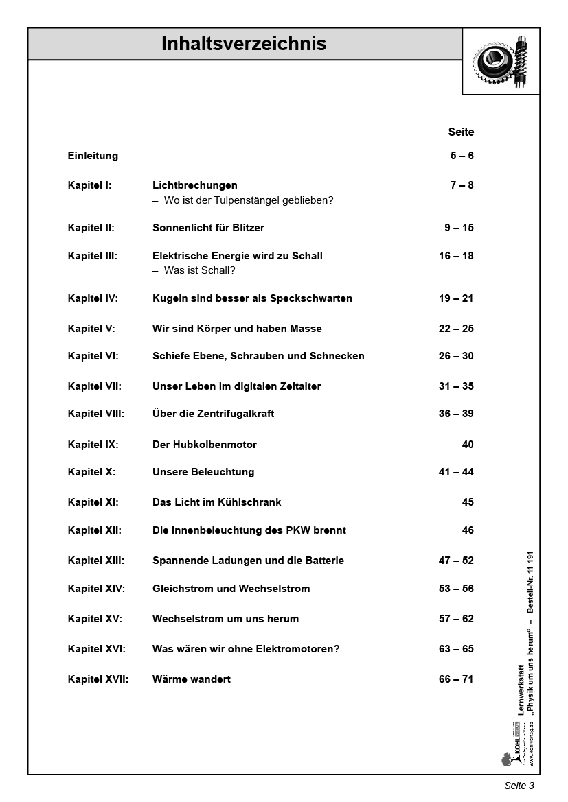 Lernwerkstatt Physik um uns herum